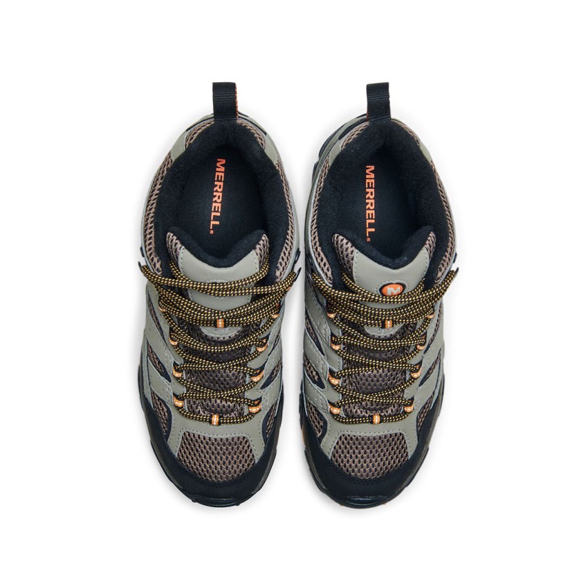 Chaussures Randonnée Merrell Moab 2 Mid GORE-TEX Vert Foncé Olive Homme | J.P.HTQZ